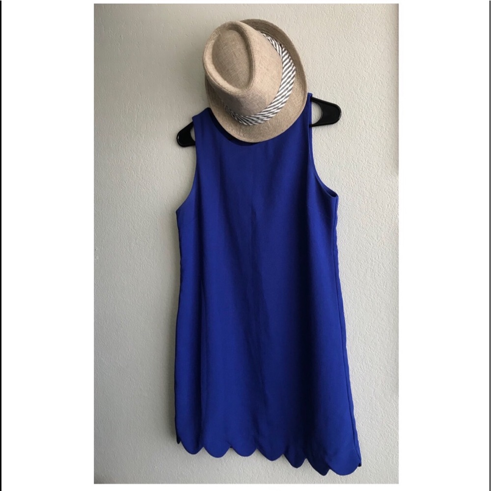 Royal blue dress